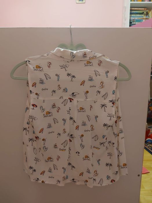 Cămașa de plaja copii Bershka