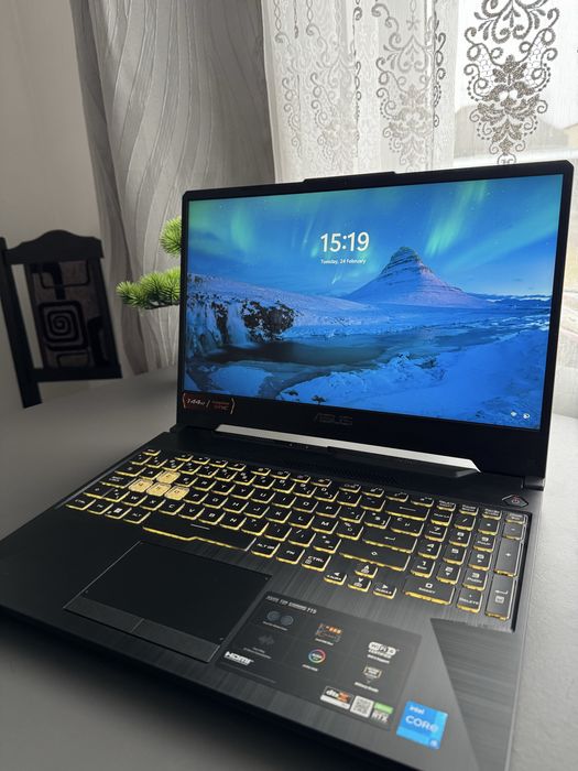 Asus TUF gaming F15, i5 11th gen, 16gb ram, RTX 3050 4GB GDDR6, 144hz.