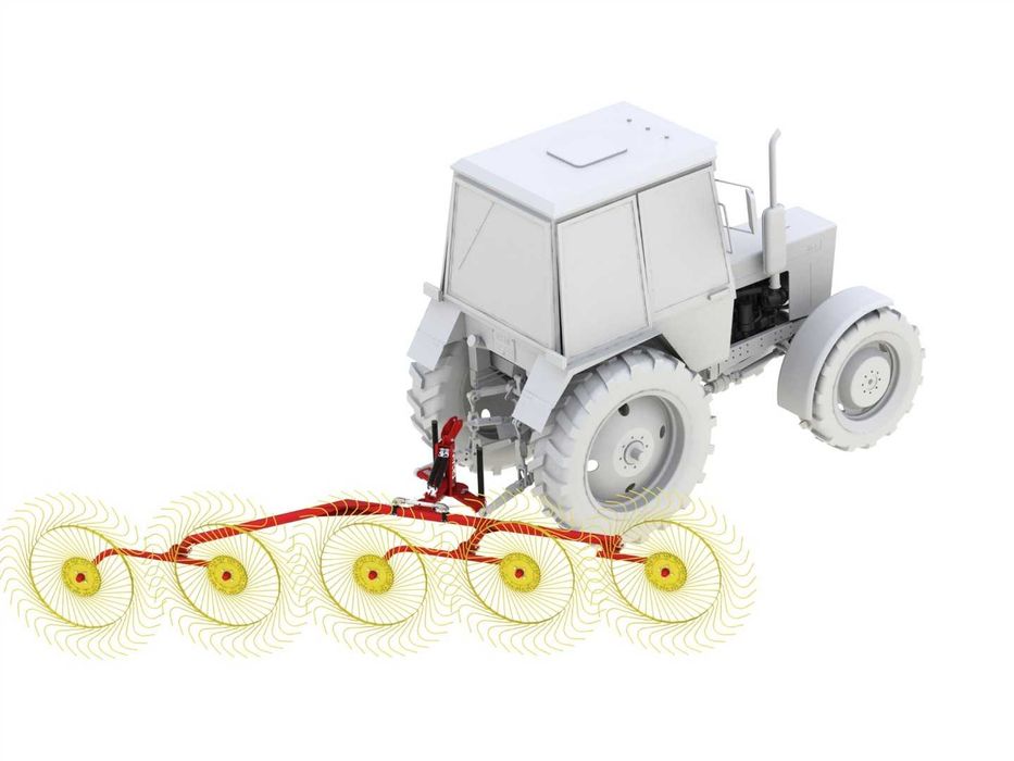 Грабли-ворошилки HARVEST PWR 5