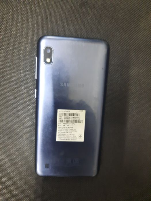 Продается  смартфон Samsung A10 (A105F/DS)