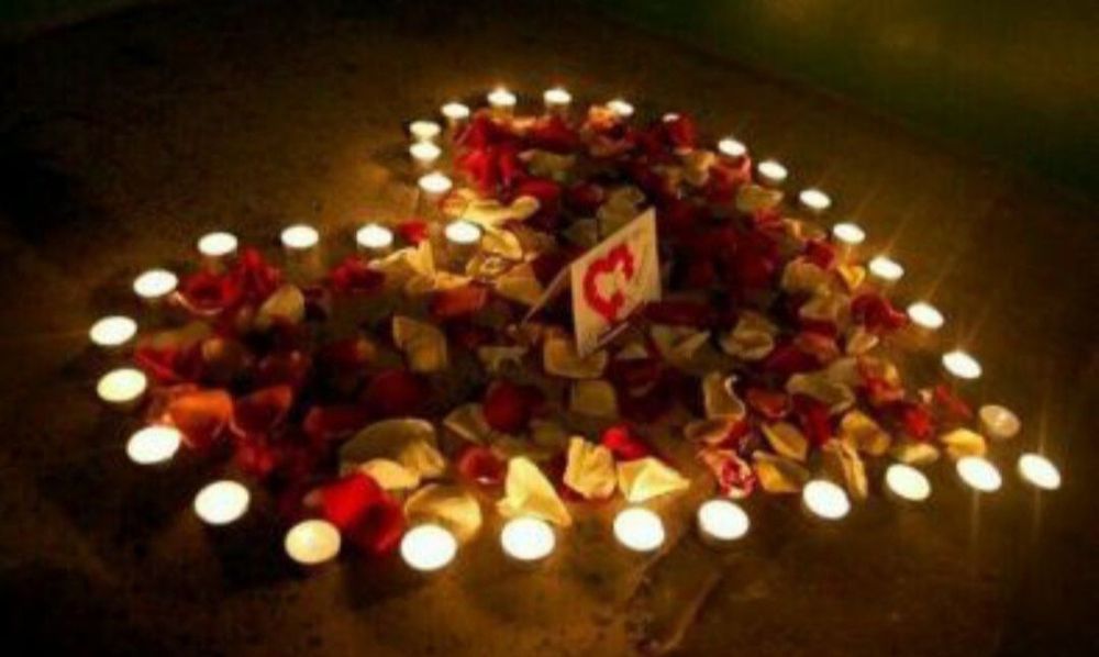 Свечи чайные для романтики