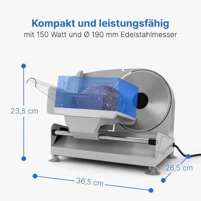 Уред за рязане на храна и мезета/ слайс машина   Clatronic  MA 3585