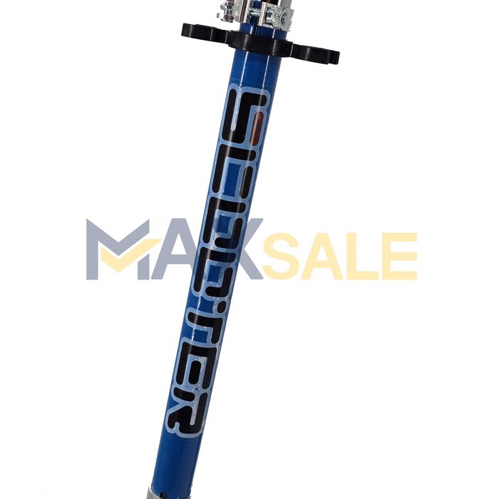 Тротинетка детска сгъваема скутер scooter синьо алуминиева триколка