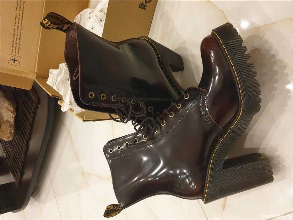 Ghete Dr. Martens Persephone – Ediție Limitată, Piele