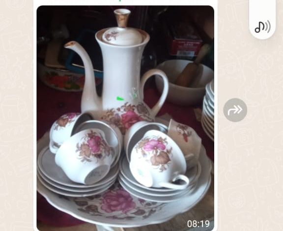 Сервиз ,ПодсвечникЮг