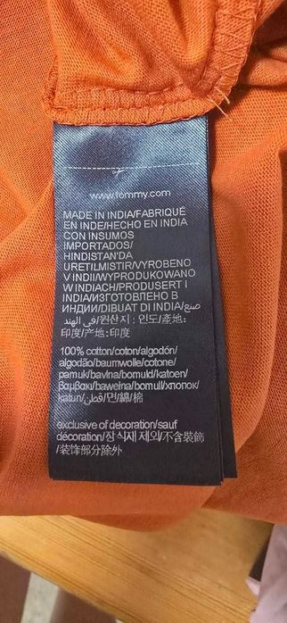 Нова.  Мъжка оригинална тениска памучна.  TOMMY HILFIGER