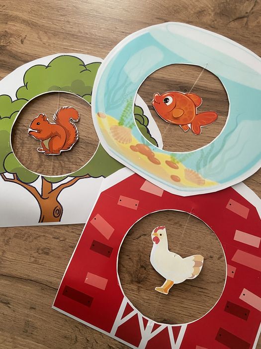 Распечатанные, развивающие игрушки для детей