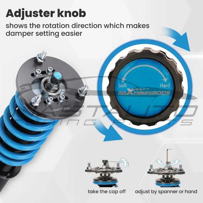 Спортно Регулируемо Окачване MaXpeedingRods за BMW E46 M3
