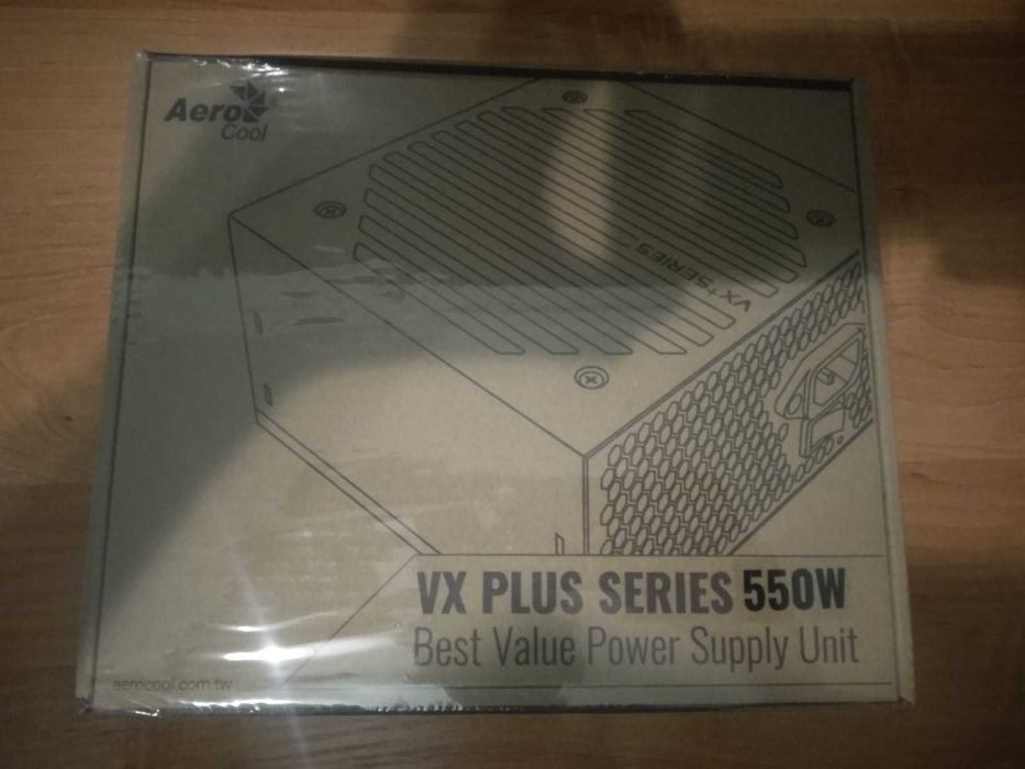 Блок питания AeroCool VX-550 PLUS 550W НОВЫЙ