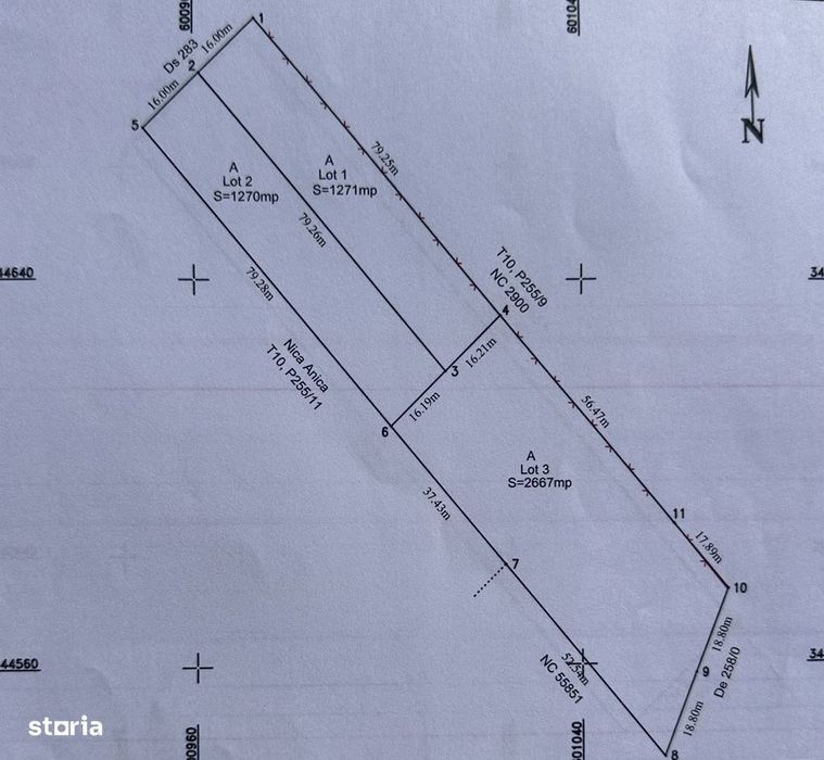 Teren de vanzare | 5.208 mp | Str. Bucegi, Creata – Dascalu