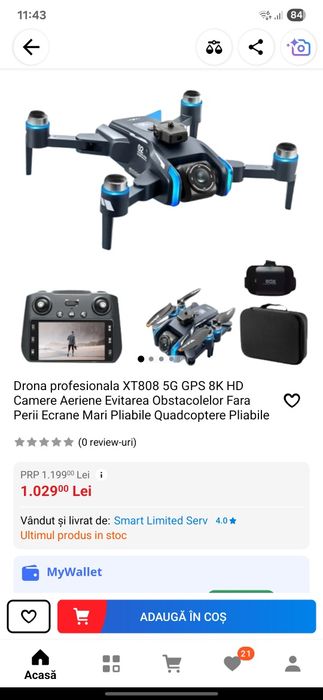 Drona Xiaomi xt808 8k