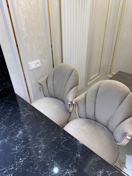 Turkiyaning Zebrano brendining ikkita barni stuli