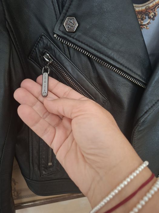 Яке Естествена кожа Philip Plein