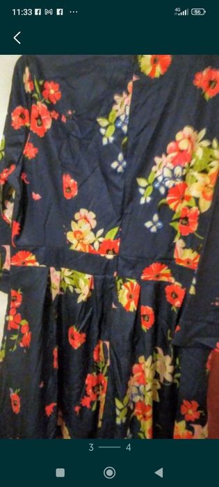 Rochiță florala nouă măr L -XL