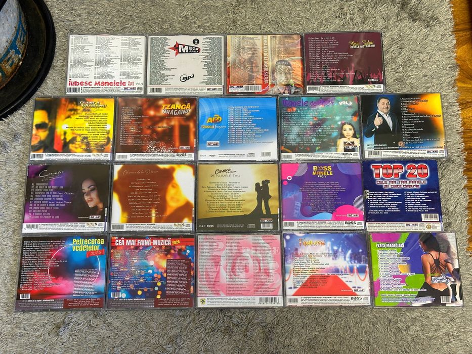 Lot CD-uri manele si muzica populara