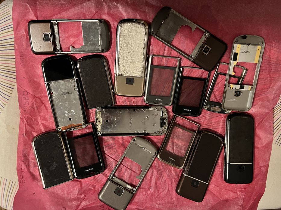 Carcase swap Nokia 8800 Arte,Sapphire,Carbon,Arte gold originale 100%