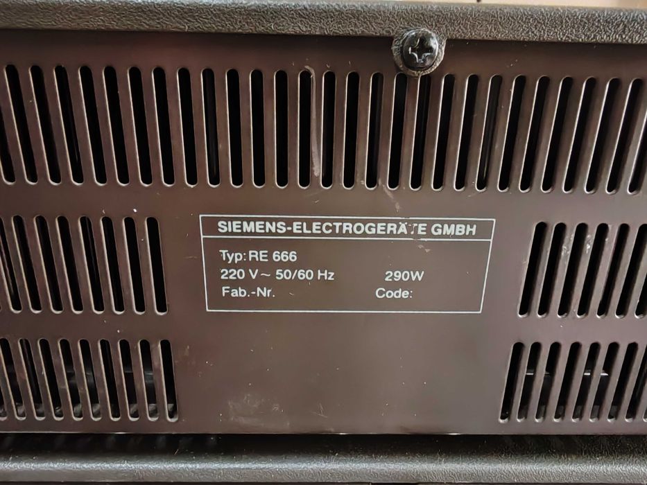 vand linie audio vintage SIEMENS 666 ( made in germany )