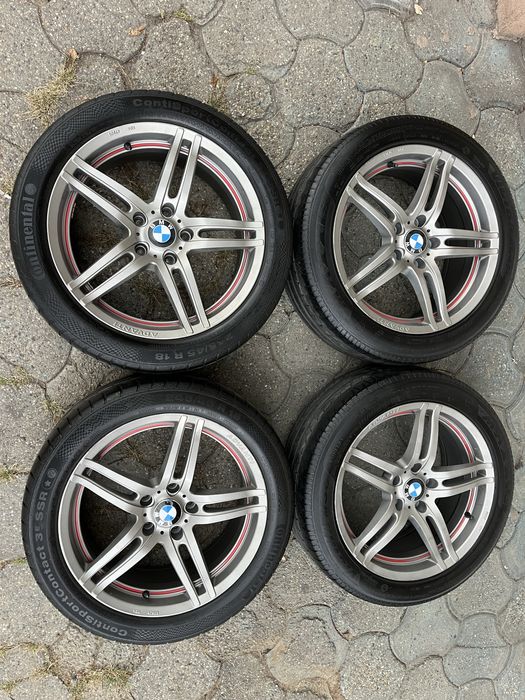 Jante aliaj 5x120mm, anvelope vara 245/45 R18, BMW seria 5, F10, F11