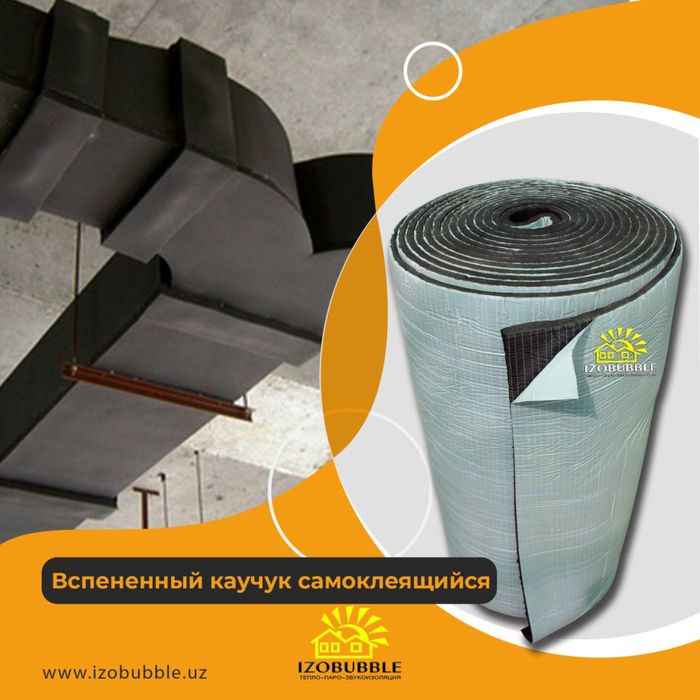 Pvc skotch izolyatsiya uchun kauchuk armoflek ventilyatsiya