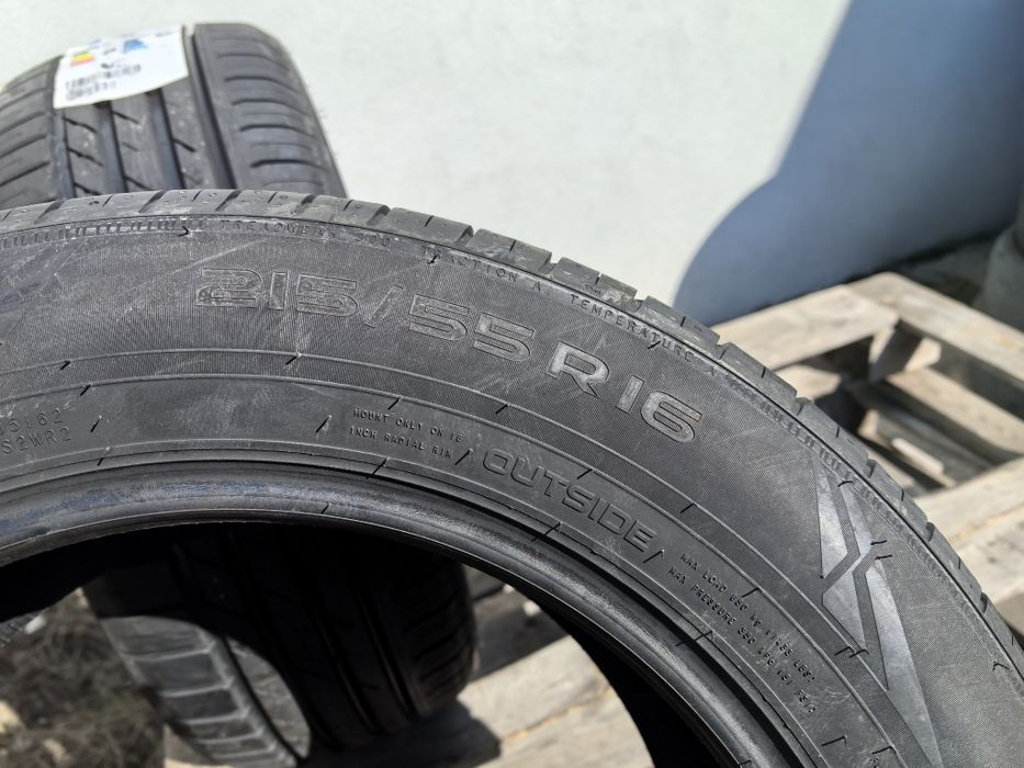 215/55/16 Нокиан ДОТ 2022 г - Чисто Нови