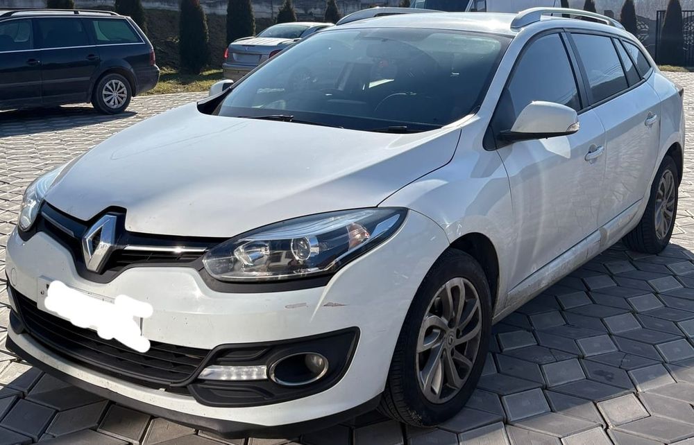 Bara Spoiler Fata Completa Originala Renault Megane 3 Alba An 2014 -2017