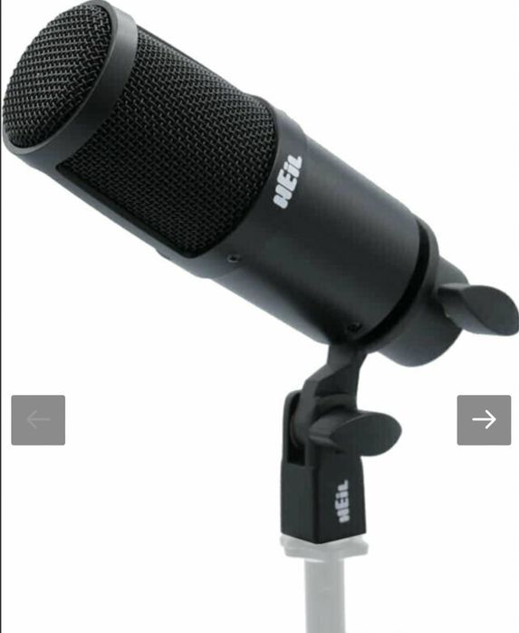 Microfon PR-30B negru