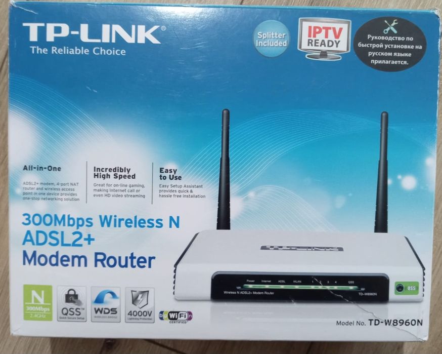 Новый Wi-Fi роутер