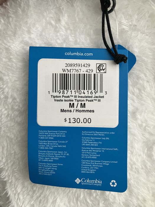 Geaca de iarna Columbia M Noua