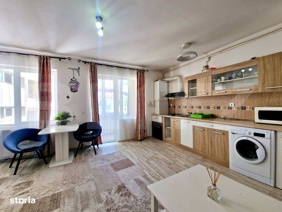 Apartament 2 camere, 46 mp, mobilat si utilat, parcare, zona Kik