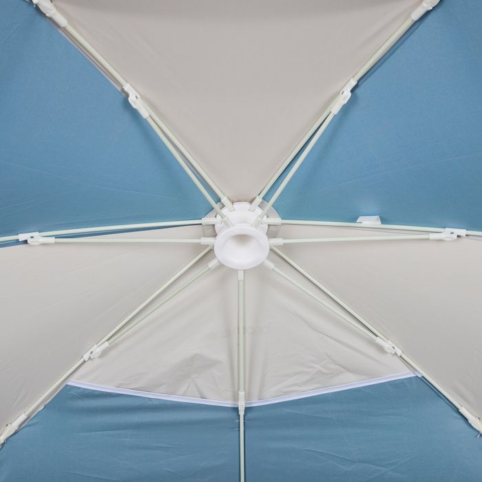 Adăpost de plajă compact 3 locuri Upf 50+ - produs resigilat Decathlon
