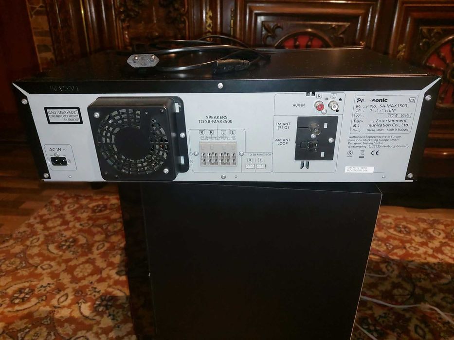 Аудио система Panasonic SC-лиMAX3500EK