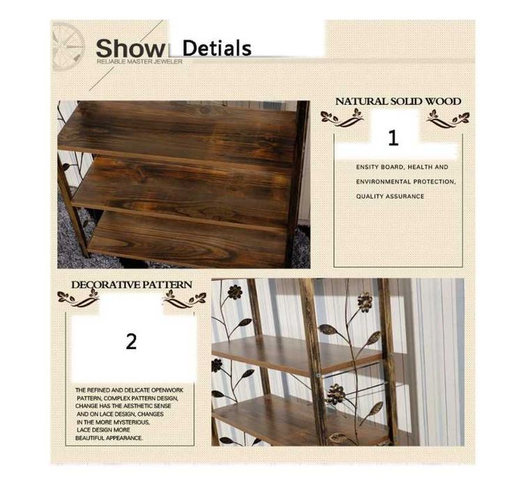 Стеллаж Многоуровневая полка-110х64х24 см. Доставка бесплатно