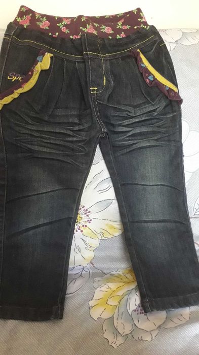 Джинсы на девочку