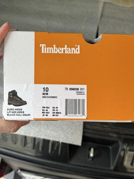 Продам Timberland 43 размер осень