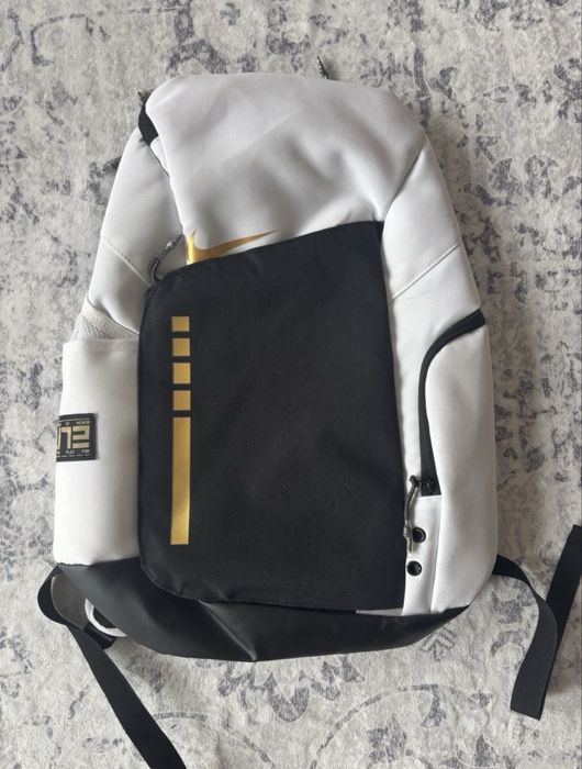 Nike Elite Backpack - Найк Елит Раница - Бяло и златно