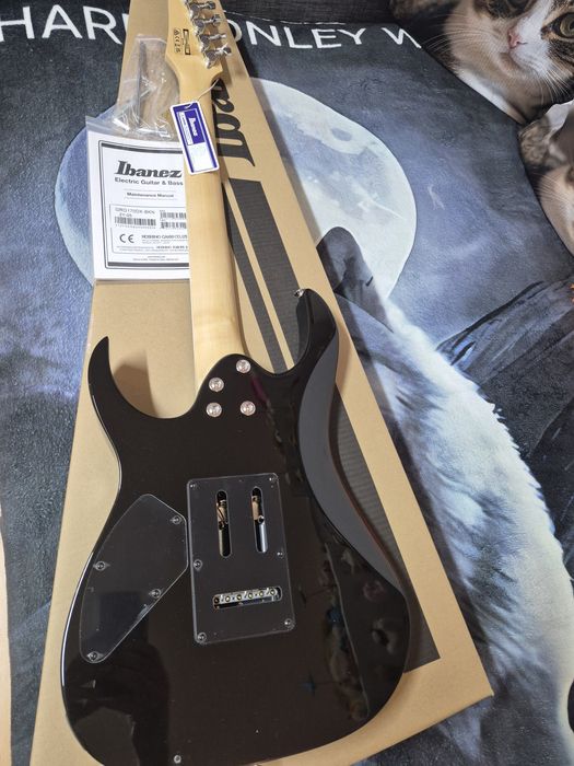 Chitara electrica Ibanez GRG170DX-BKN Black Night 2025 ! Nou!