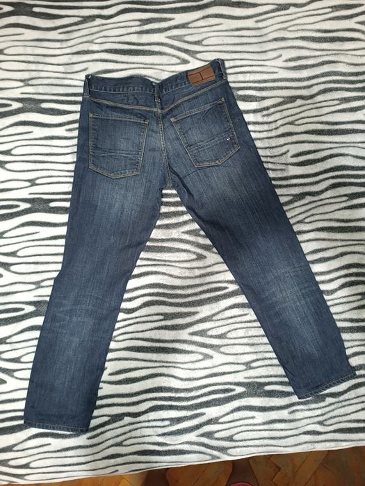 Дънки Tommy Hilfiger оригинални тъмен деним slim fit #30-31