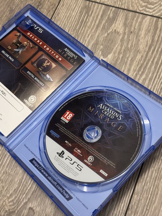 PlayStation 5 Disk Edition 825GB (PS5) + Controller + Joc AC Mirage