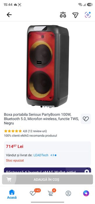 Boxa portabila SERIOUX