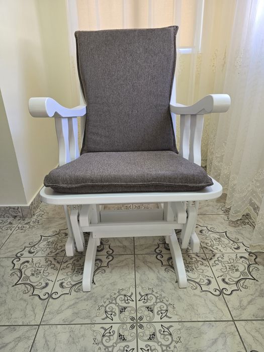 Fotoliu balansoar lemn masiv