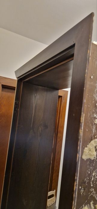 Врата масив от чам