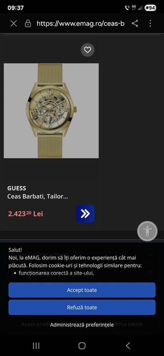 Ceas guess original