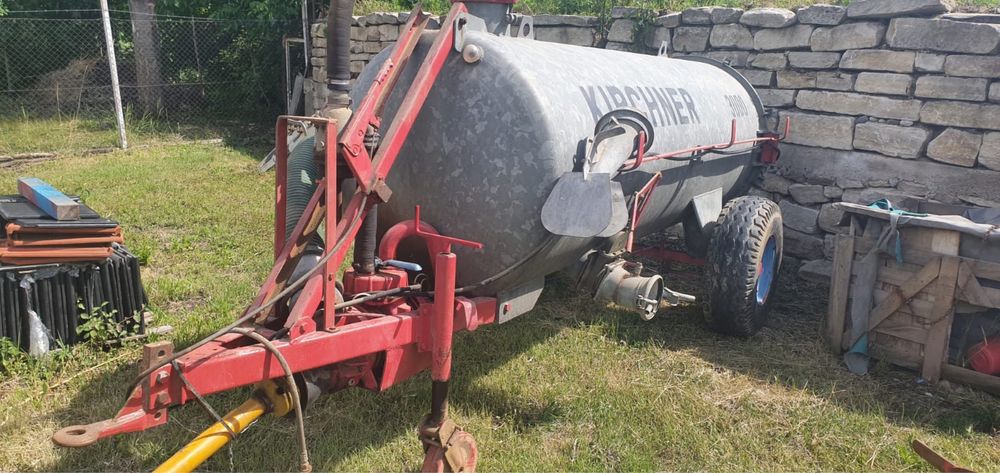 Vidanja,cisterna,3000 L cu pompa de vacuum