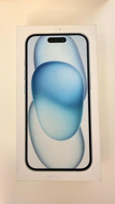 Iphone 15, 128 гб, голубой