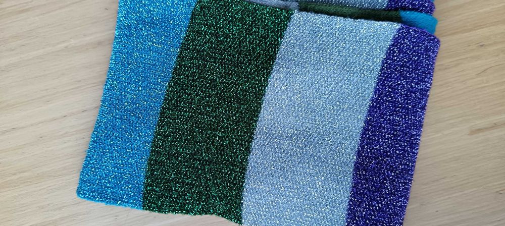 Miss Sixty оригинален зимен шал с блясък