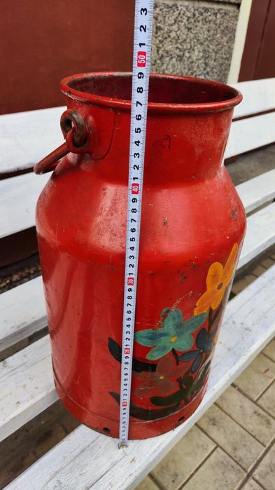 Стари метални гюмове за мляко -Цена 130 лв за двата