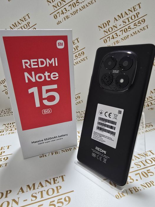 NDP Amanet Buzoieni 16 Margeanului  Redmi Note 15 (48135)