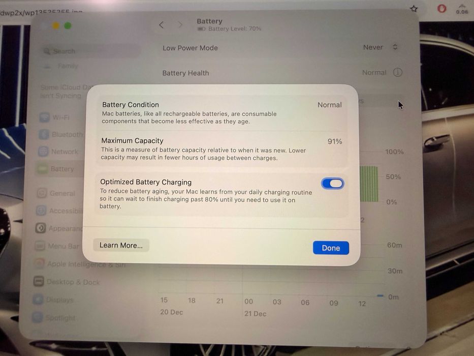 НОВ Apple Macbook Air M1 256GB 8 RAM 13.3" A2337 91%