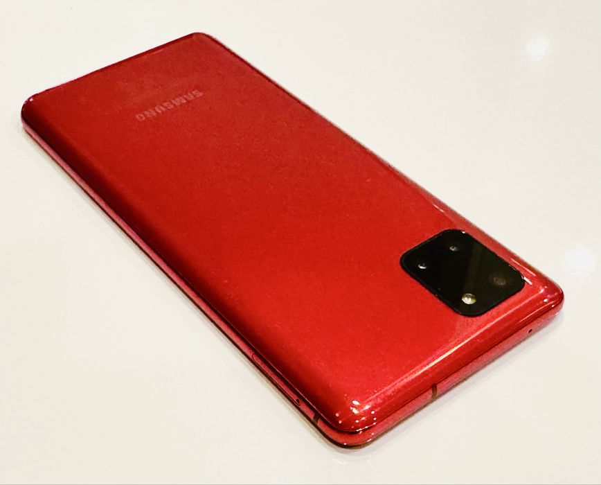 Samsung Galaxy Note 10 Lite 128 GB Red! Перфектен!