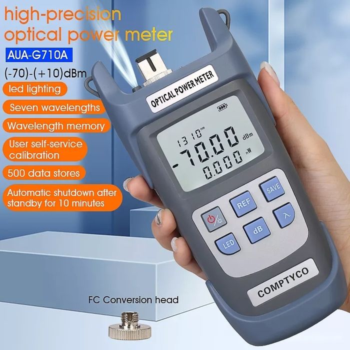 Power Metru pentru fibra optica